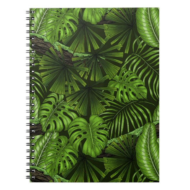 Carnet Feuilles de la jungle (Devant)