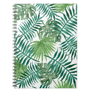 Carnet Feuilles de la jungle tropicale