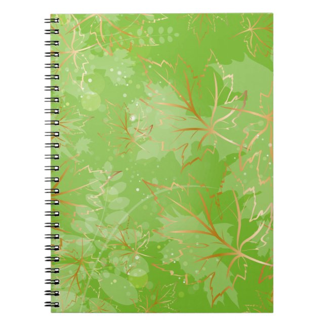 Carnet Feuilles d'or 7 (Devant)