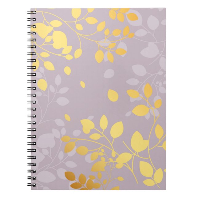Carnet Feuilles d'or 9 (Devant)