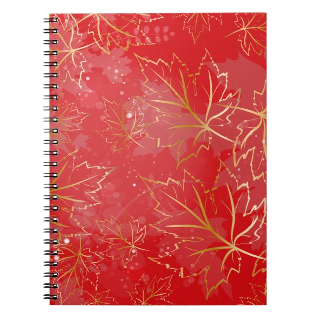 Carnet Feuilles Dorées 6 (Devant)