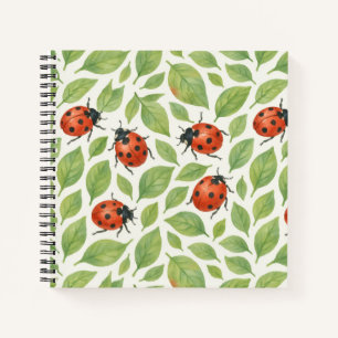 Carnet Feuilles et coccinelles