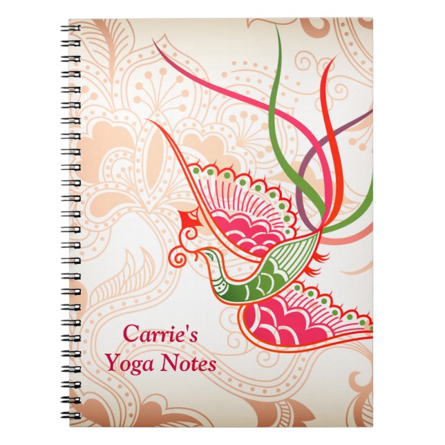 Carnet Feuilles et oiseaux (Devant)
