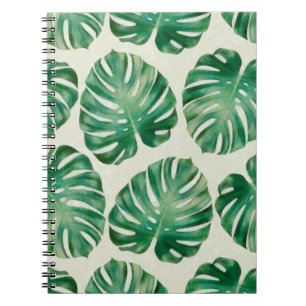 Carnet Feuilles Monstera