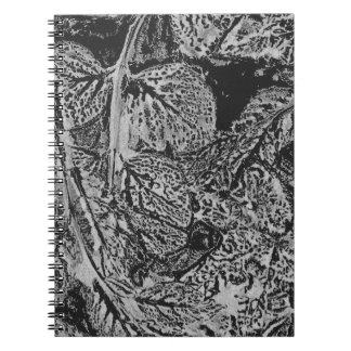 Carnet Feuilles noires