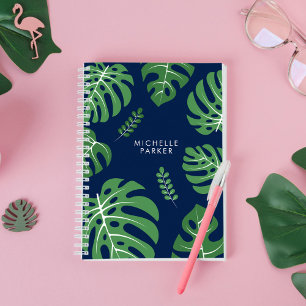 Carnet Feuilles tendance Monstera Palm