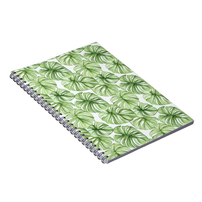 Carnet Feuilles Tropical Green Palm (Côté Droit)