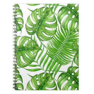 Carnet Feuilles tropicaux