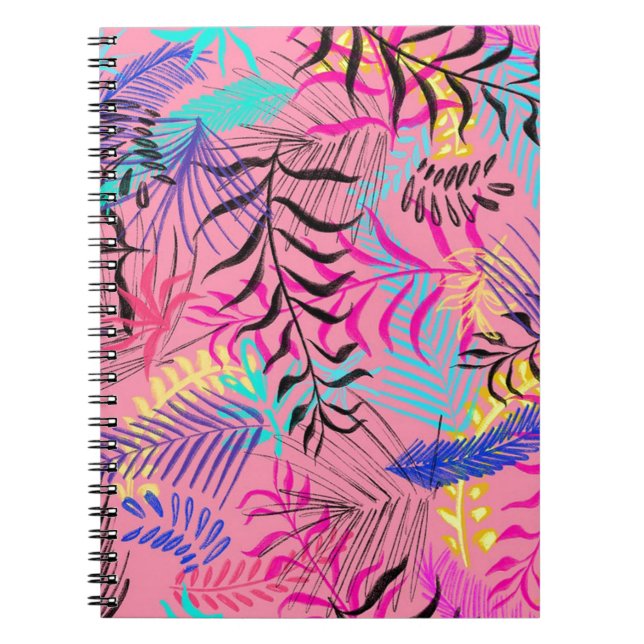 Carnet Feuilles tropicaux (Devant)
