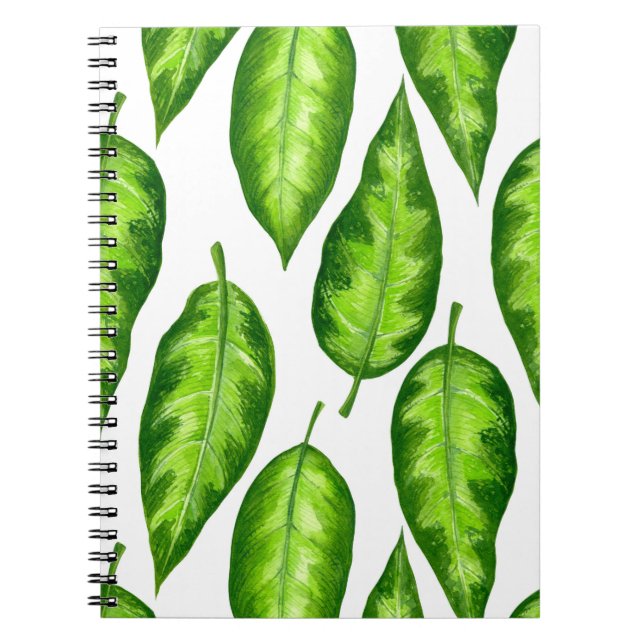 Carnet Feuilles tropicaux (Devant)