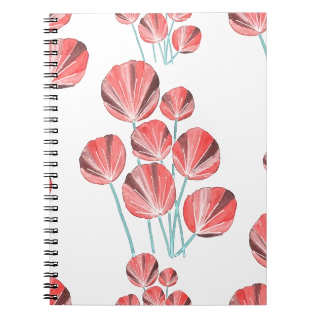Carnet Feuilles tropicaux : Motif créatif à main (Devant)