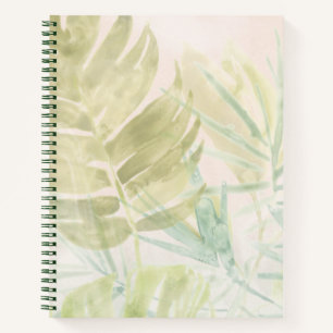 Carnet Feuilles tropicaux muets