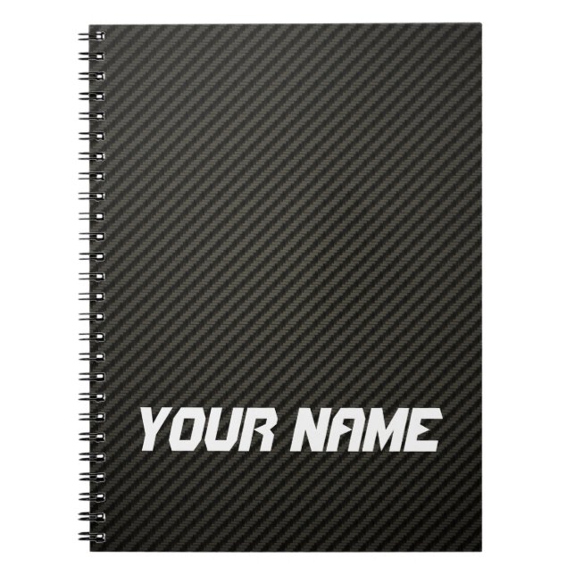 Carnet Fibre de carbone (Devant)