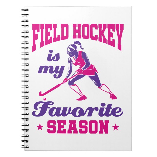 Carnet Field Hockey Is (Devant)