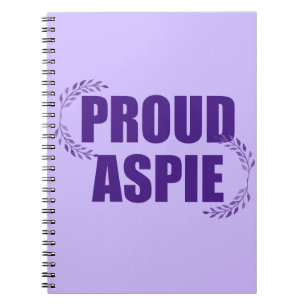 Carnet Fier Aspie Joli Violet