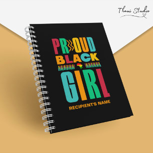 Carnet Fier Black Girl Noire Histoire Mois Famille
