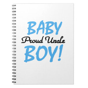 Carnet Fier Oncle Baby Boy Cadeaux