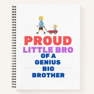 Carnet Fier Petit frère d'un grand frère