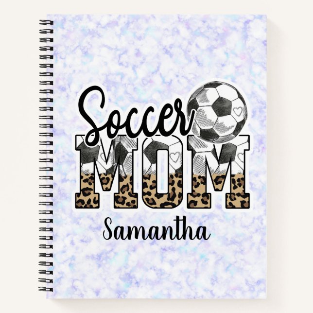 Carnet Fier Soccer Maman - Champion de Sideline (Devant)