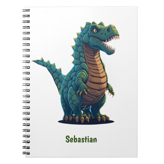 Carnet Fierce et fabuleux t-Rex Dinosaures Jottings (Devant)