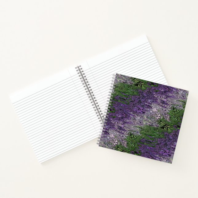 Carnet Fière de la non-binarité Grunge Groovy Funky Tripp (Intérieur)