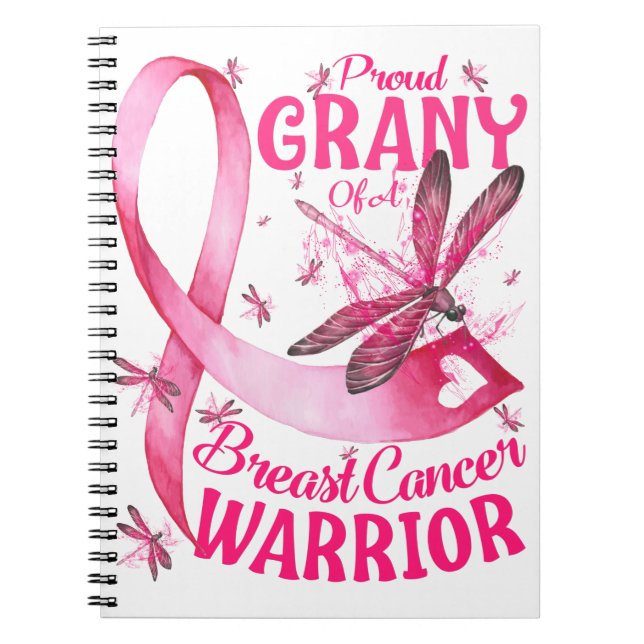 Carnet Fière Granny D'Un Cancer Du Sein Guerrier Sensibil (Devant)