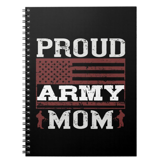 Carnet Fière maman de l'armée (Devant)