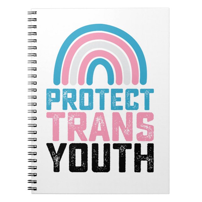 Carnet Fierté LGBT Protéger les jeunes transgenres (Devant)