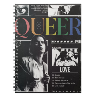 Carnet Fierté LGBTQ+ Moderne Brutaliste