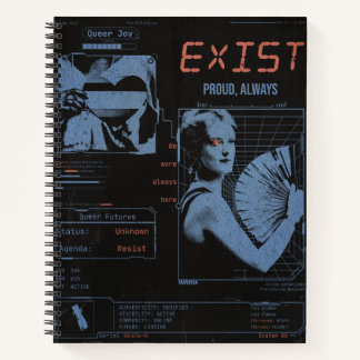 Carnet Fierté LGBTQ+ Moderne Brutaliste