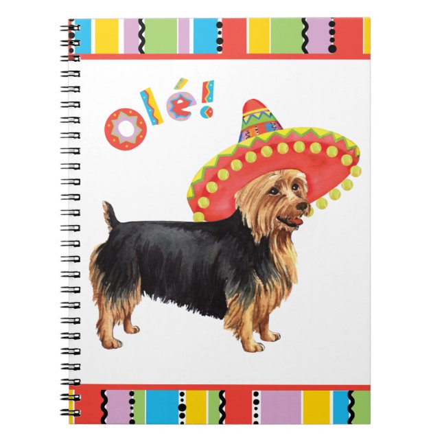 Carnet Fiesta Australian Terrier (Devant)