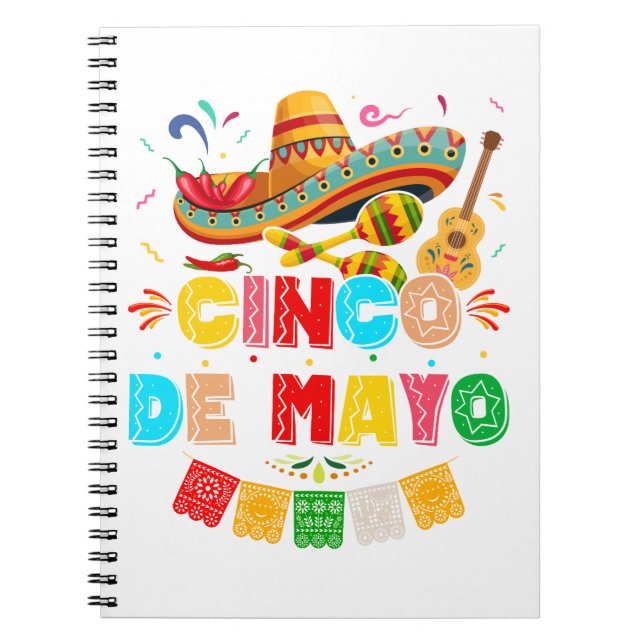 Carnet Fiesta Cinco de Mayo (Devant)