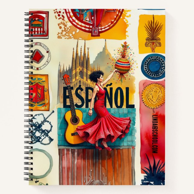 Carnet Fiesta culturelle d'Español (Devant)