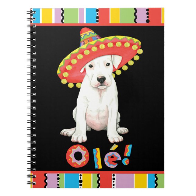 Carnet Fiesta Dogo Argentino (Devant)