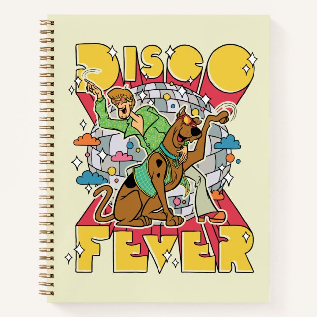 Carnet Fièvre de Disco avec Scooby et Shaggy (Devant)