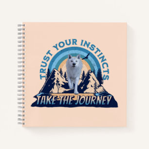 Carnet Fiez-vous à vos instincts Aventure du loup arctiqu