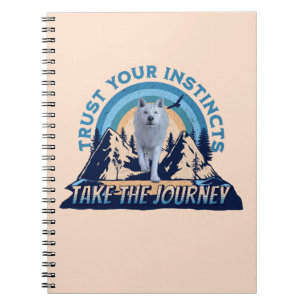 Carnet Fiez-vous à vos instincts Aventure du loup arctiqu