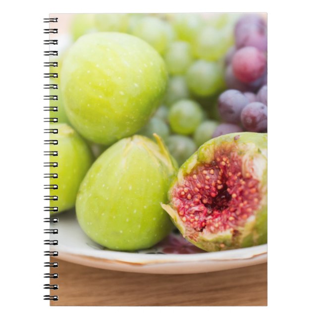 Carnet Figues fraîches et raisins (Devant)