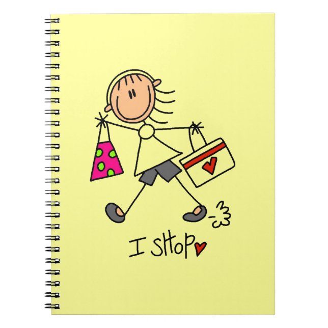 Carnet Figure Stick Shopping (Devant)