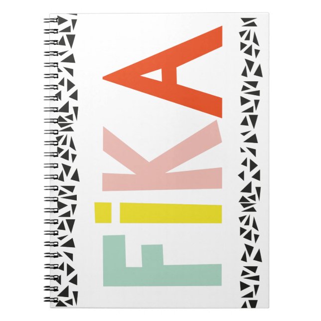 Carnet Fika Colors (Devant)