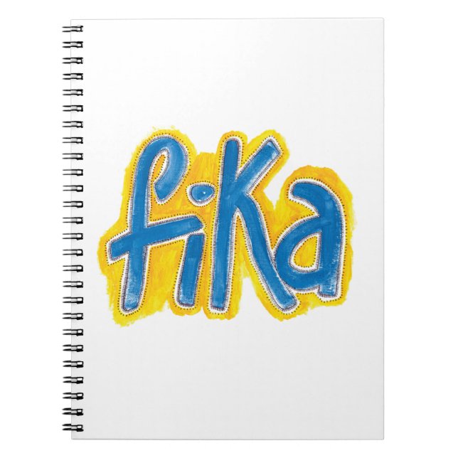 Carnet Fika Dots (Devant)