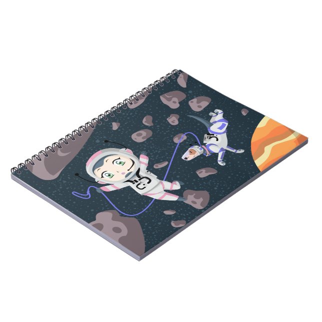 Carnet Fille Astéroïde (Côté gauche)