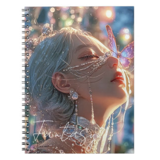 Carnet Fille de fantasy sombre