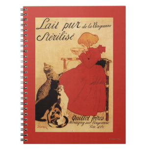 Carnet Fille de lait de Vingeanne avec des chats