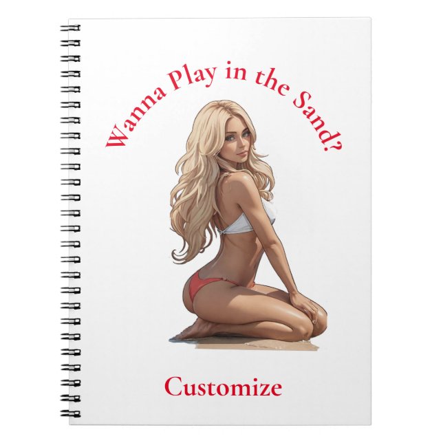Carnet Fille de plage de Bikini Thunder_Cove (Devant)