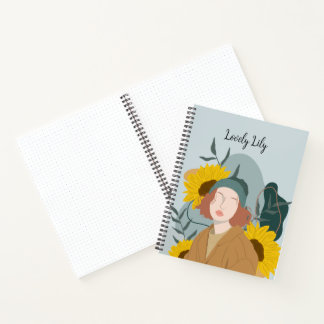 Carnet fille ensoleillée