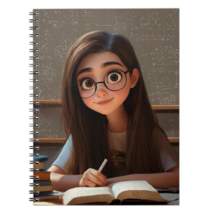 carnet fille mignonne