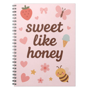 Carnet Fille Mignonne Rose Kawaii – Design Mignon