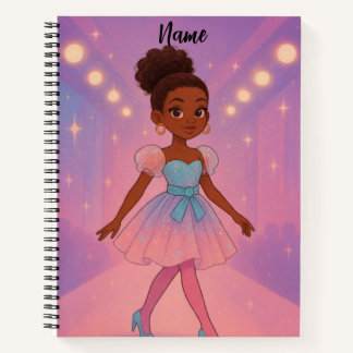 Carnet Fille Noire