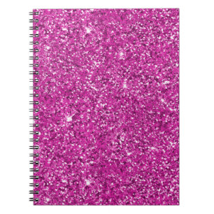 Carnet Fille Parties scintillant rose Ombre Sparkle
